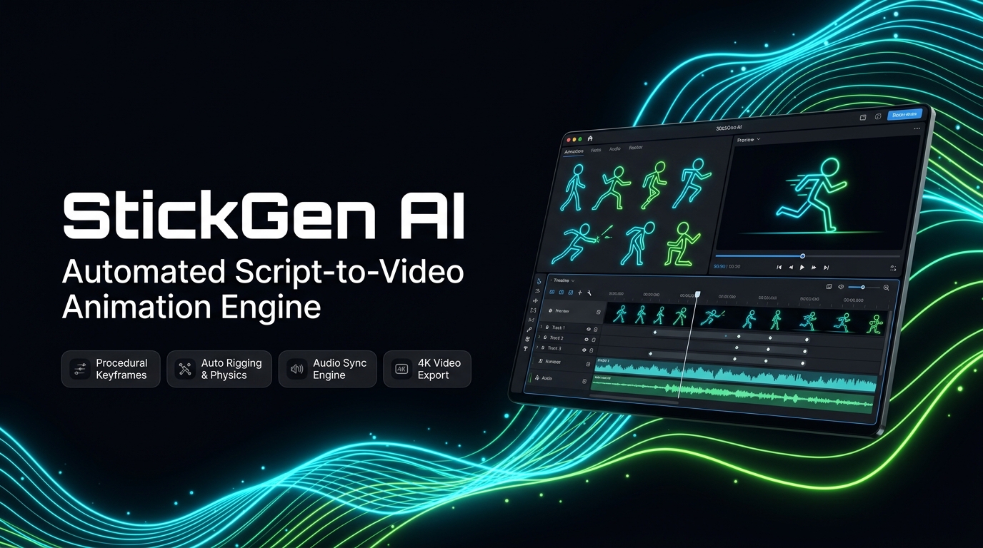 StickGen AI Animation Engine