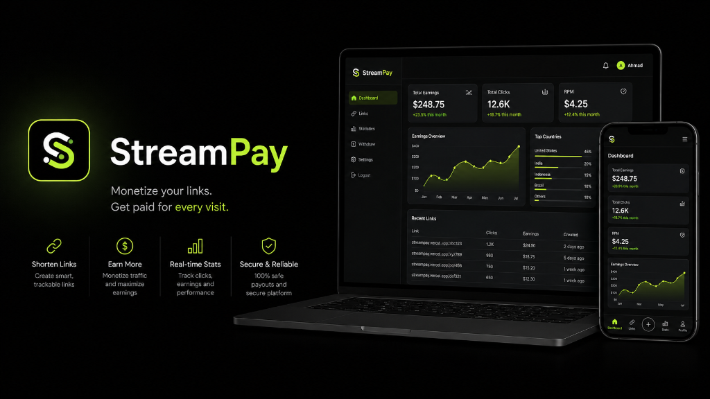 StreamPay Creator Platform